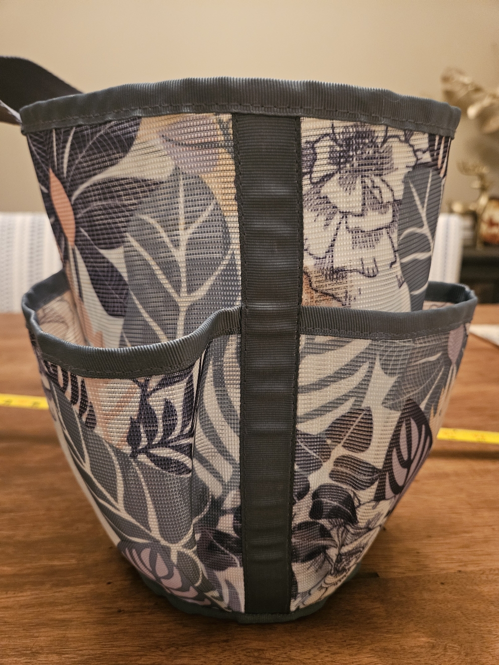 Vera Bradley Floral Organizer Shower Tote in Blue and Pink Home Or College